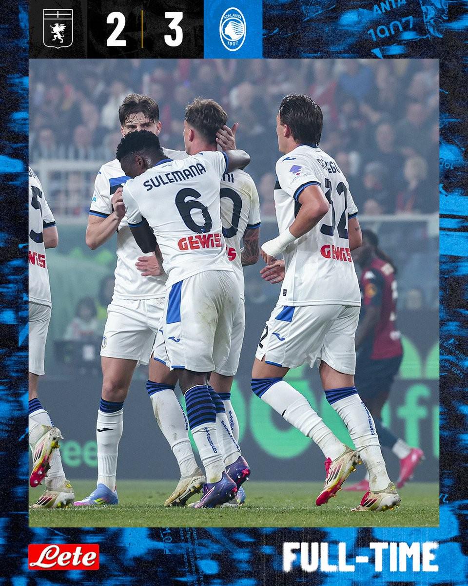 亚特兰大客场击败乌迪内斯，实现反超的简单介绍