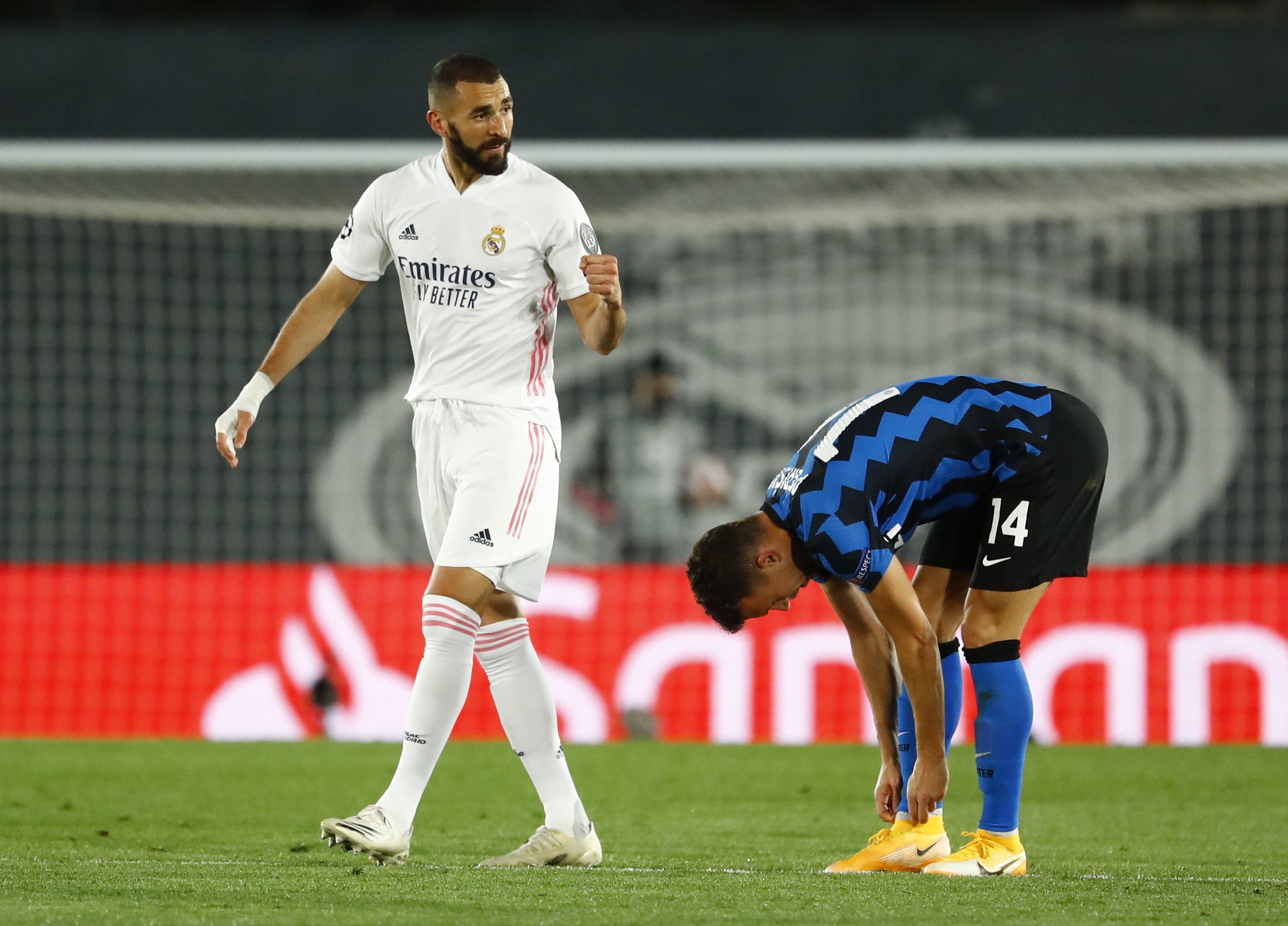 本泽马梅开二度,皇马主场轻松取胜 本泽马梅开二度,皇马主场轻松取胜