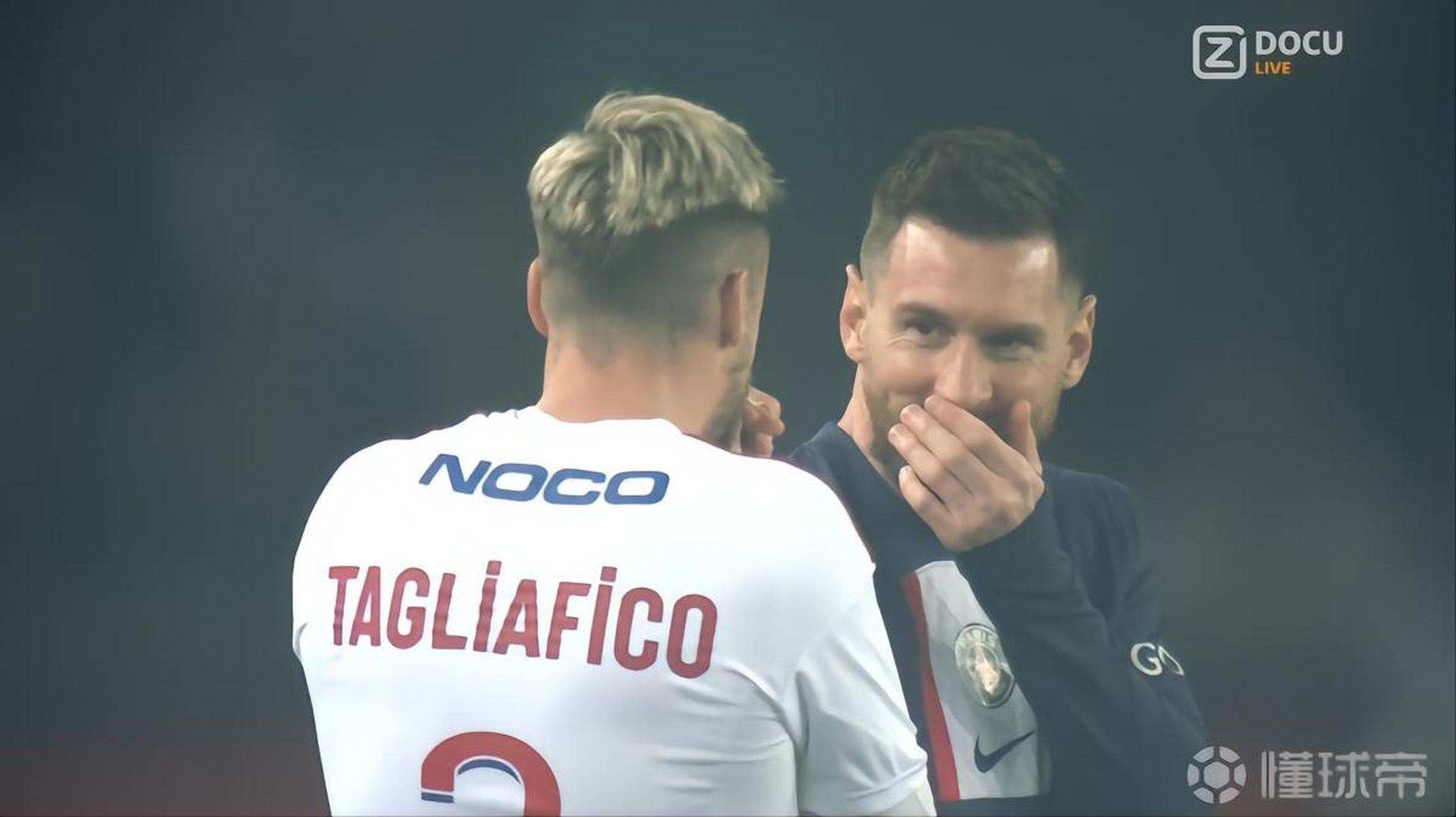 包含韩国险胜里昂，梅西统治全场的词条